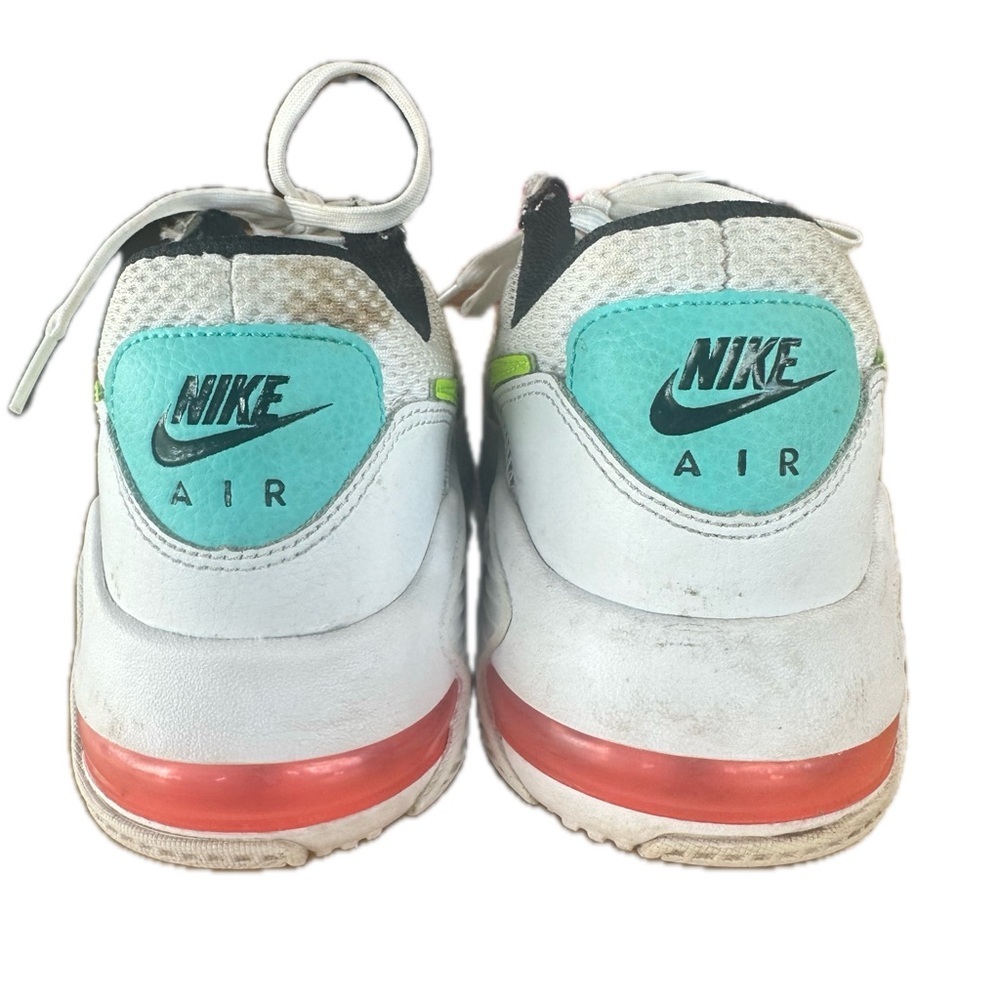 Nike White Air Max Excee CW5606-100 Lace Up Shoes Women’s sz. 7 Orange Blue Gr. - Picture 6 of 7